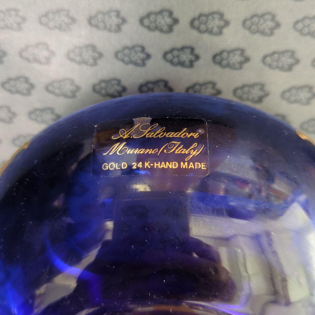 ベネチアンガラス　ムラーノ　３点セット