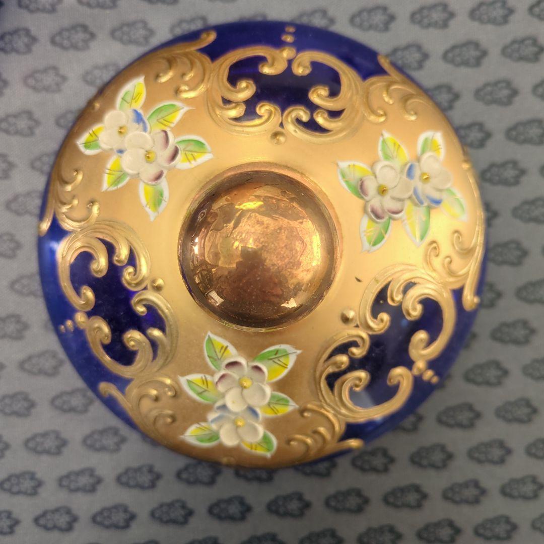 ベネチアンガラス　ムラーノ　３点セット