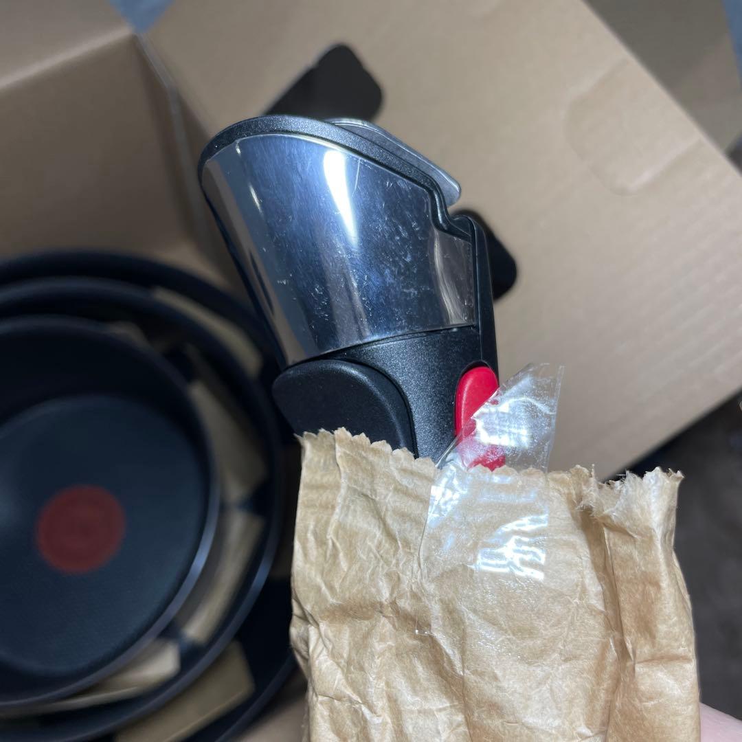 t-fal ティファール フレーズグレー 9点セットL16199