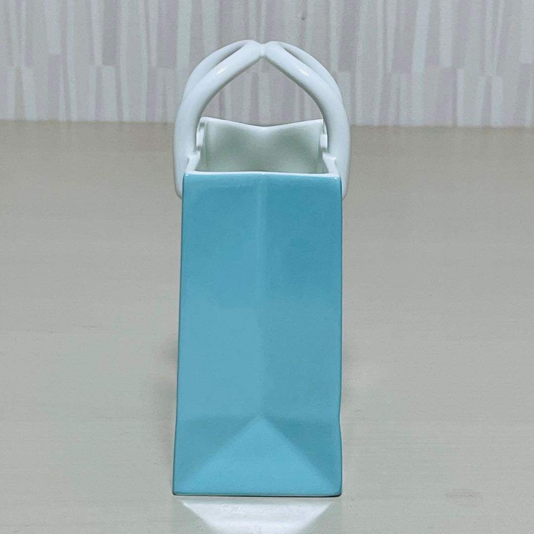Tiffany & Co. ティファニー 陶器製 ショッパー型 置物