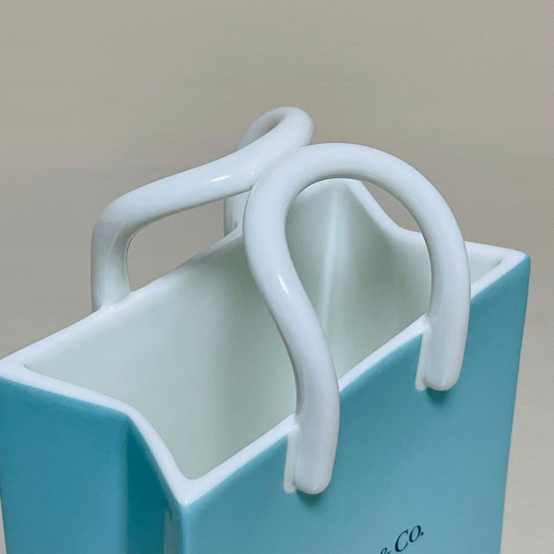 Tiffany & Co. ティファニー 陶器製 ショッパー型 置物