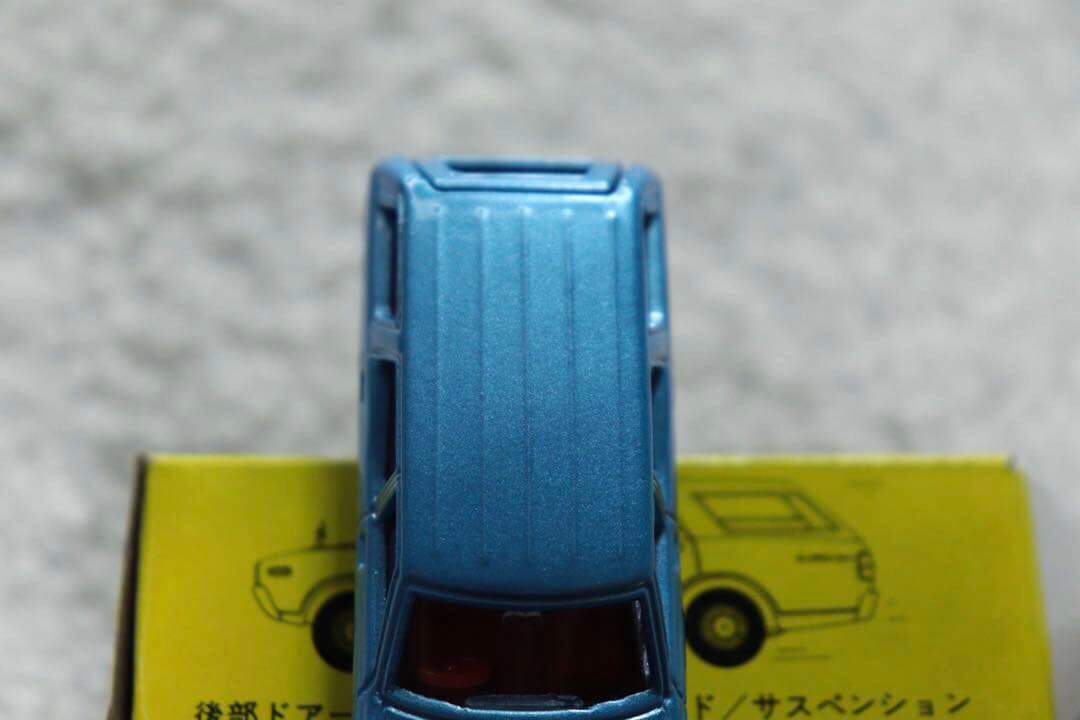 日本製　トミカ　ニッサン　グロリア　バン　黒箱　国産　NO.47