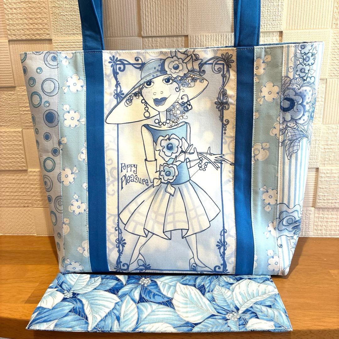 みじゅ　ロラライハリス　トートバッグ　ブルーレディ　レア　廃盤