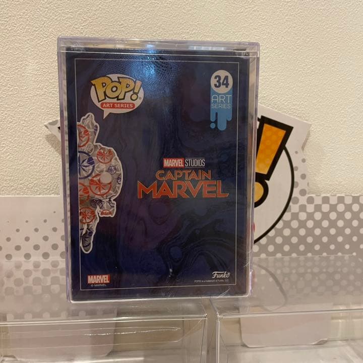 FUNKO POP! マーベル　キャプテンマーベル　アートシリーズ限定