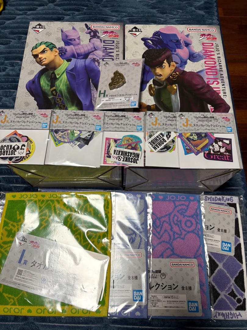 一番くじ　ジョジョの奇妙な冒険　A賞　東方仗助　C賞　川尻浩作　セット