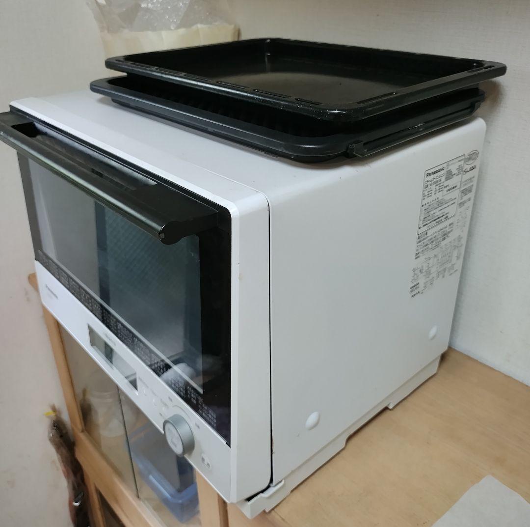 ジャンク　パナソニックスチームオーブンレンジ　NE-BS806-W 2020年製