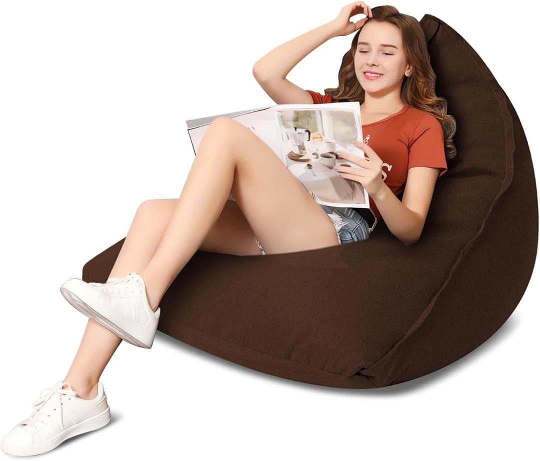 新品 ビーズクッション 特大 雨滴の形 ひとをダメにするクッション 軽量