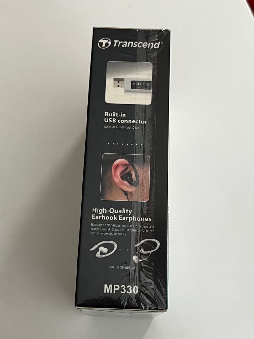 新品未使用未開封トランセンドデジタルミュージック プレーヤーMP330 黒8GB