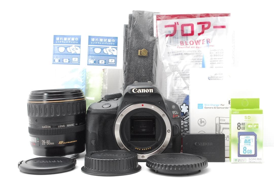 Canon Kiss X7　スマホ転送　レンズセット　フルHD動画