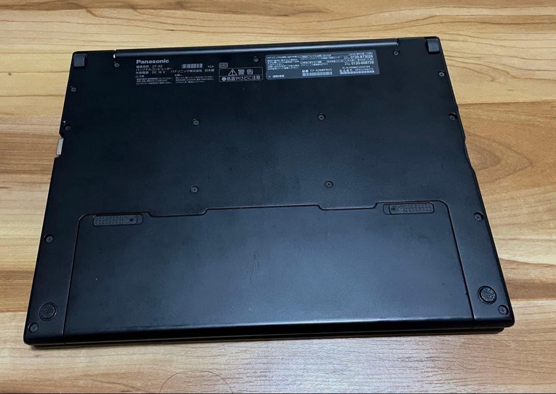 レッツノート　XZ6 ブラック　バッテリー良　Win11 良品