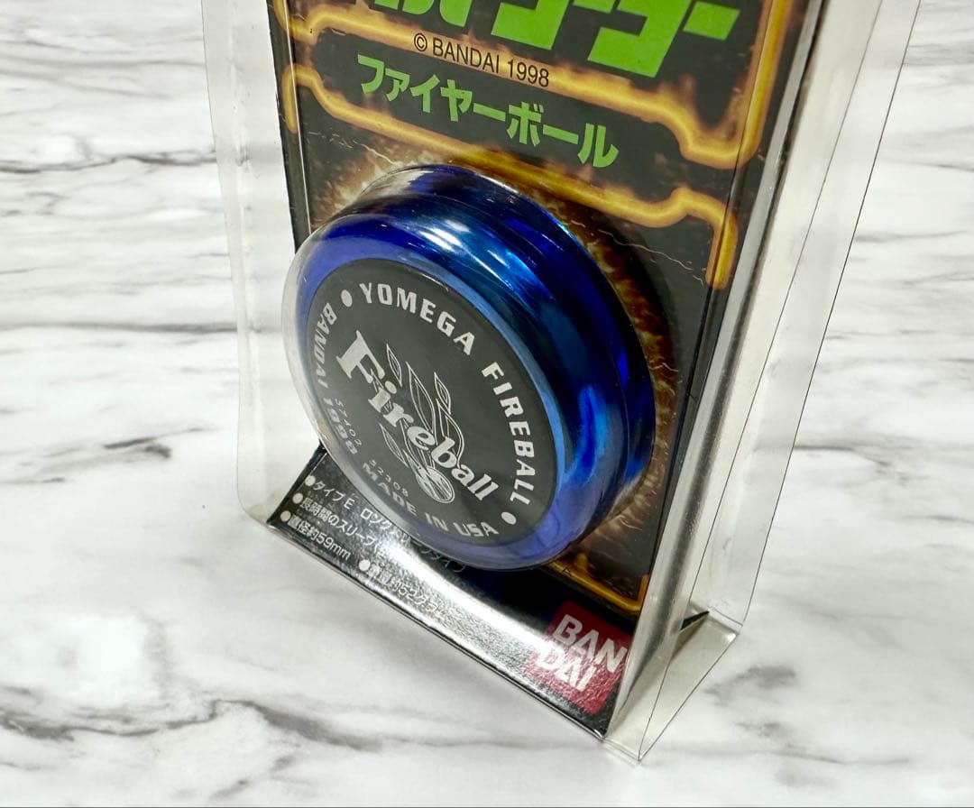 【貴重】【未開封】1998 ハイパーヨーヨー ファイヤーボール クリアブルー