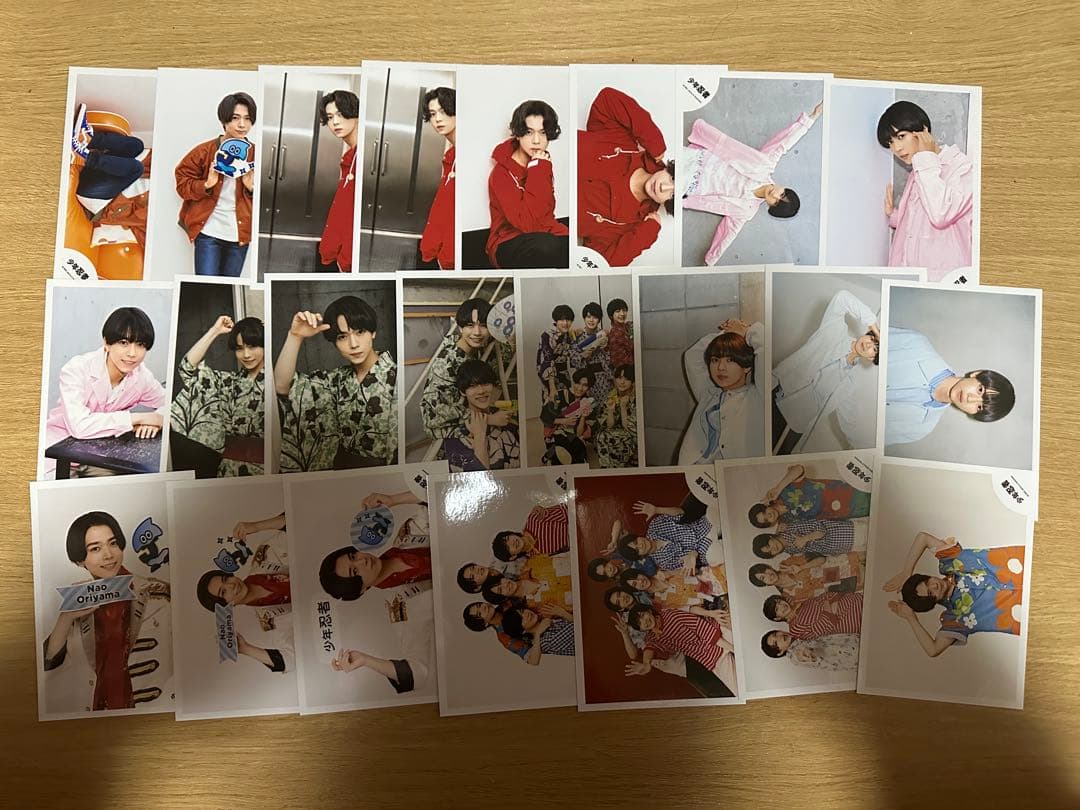 織山尚大 公式写真 まとめ売り