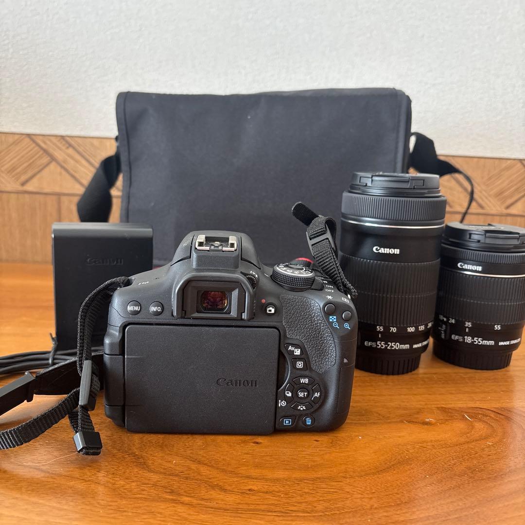 CANON EOS Kiss X8i ダブルズームキット