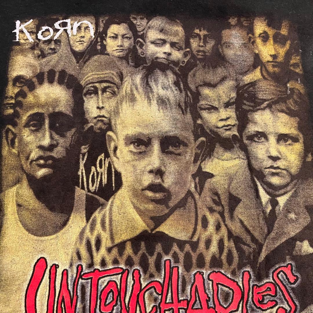 Korn 2002年公式Untouchables ツアーTシャツ M コーン