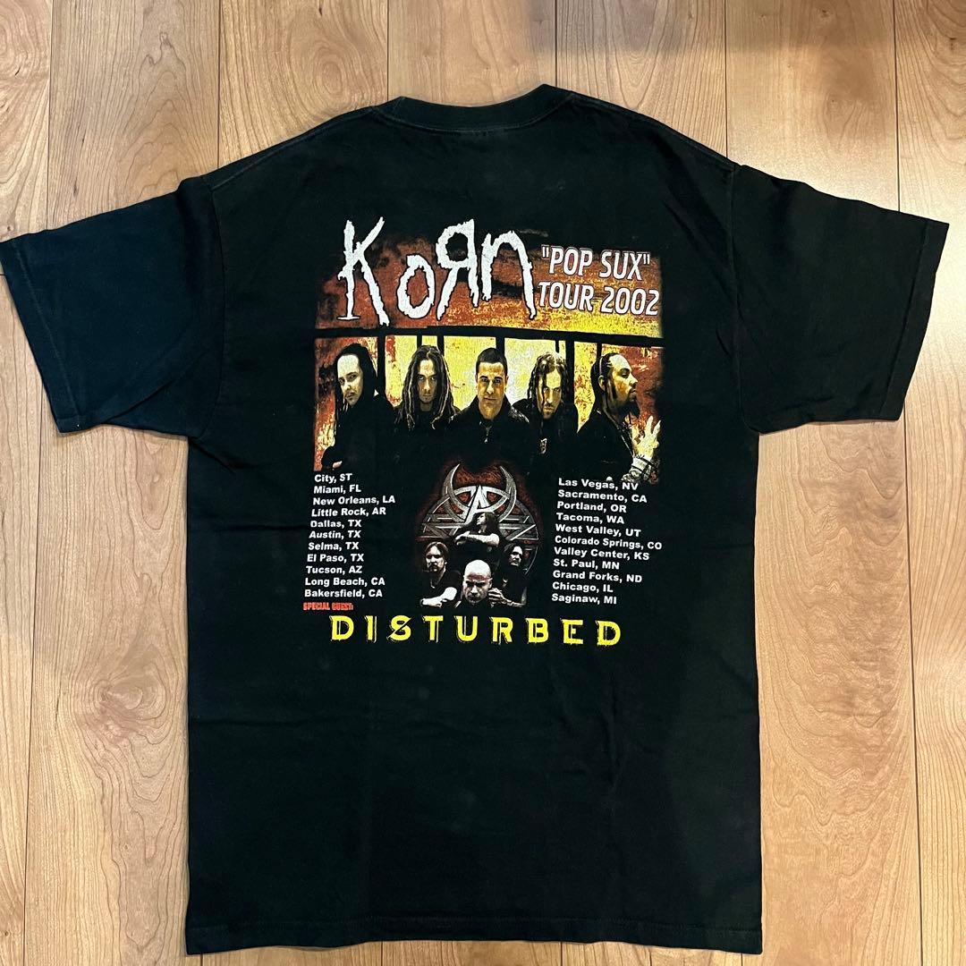 Korn 2002年公式Untouchables ツアーTシャツ M コーン