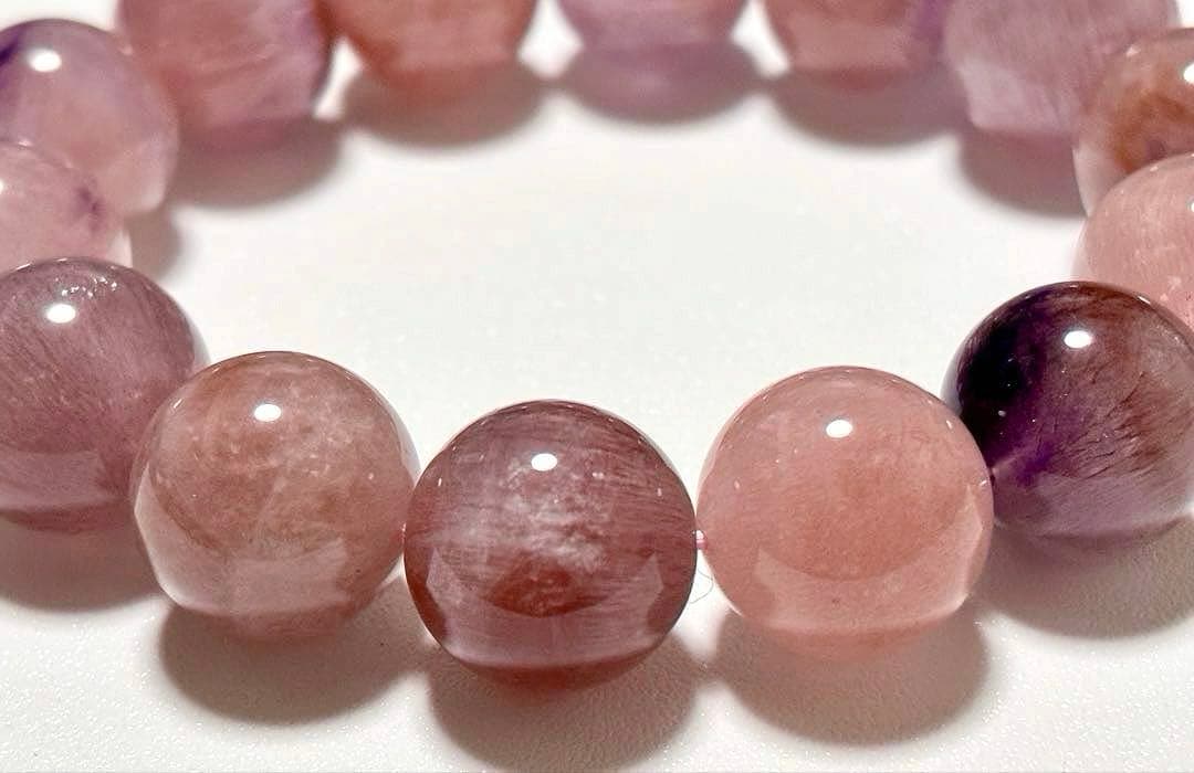 最高品質　運命を好転させる究極のパワーストーン　幻のピンクセイクリッドセブン