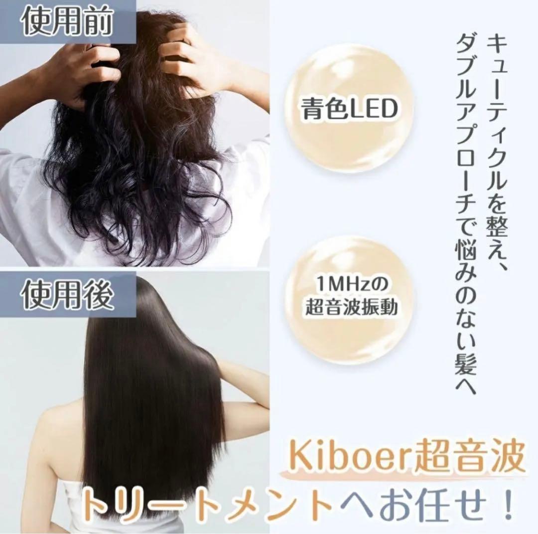 超音波ヘアートリートメント導入器ヘアアイロン