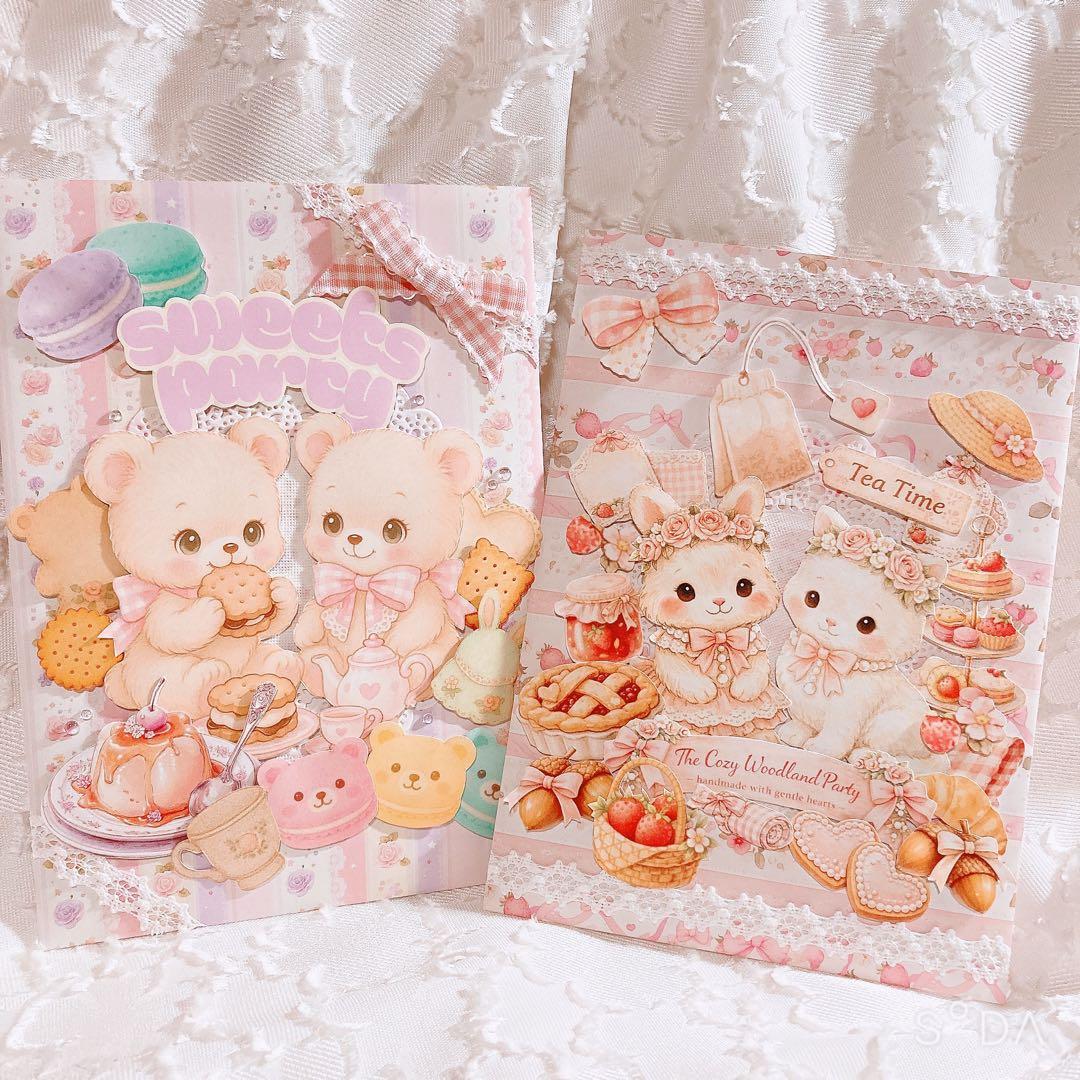 コラージュ平袋❤️23枚セット❤️ボックスつき❤️渾身のコラージュ❤️