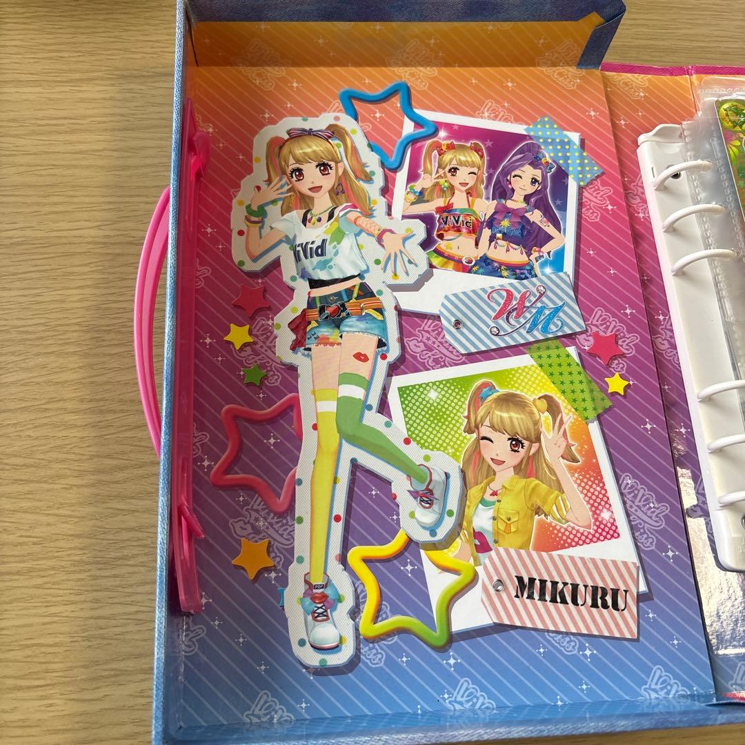 アイカツ バインダー カード 約80枚