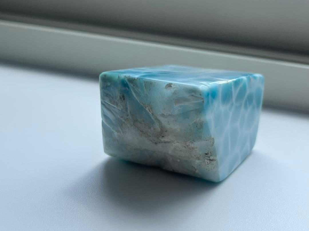 ラリマール　原石　197.4グラム