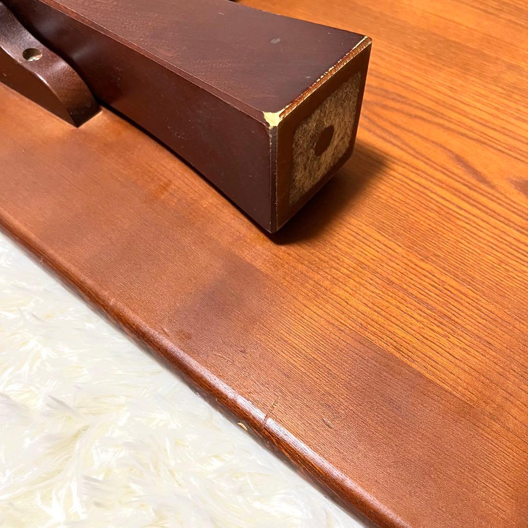 【karimoku】カリモク　折り脚座卓　欅 ケヤキ