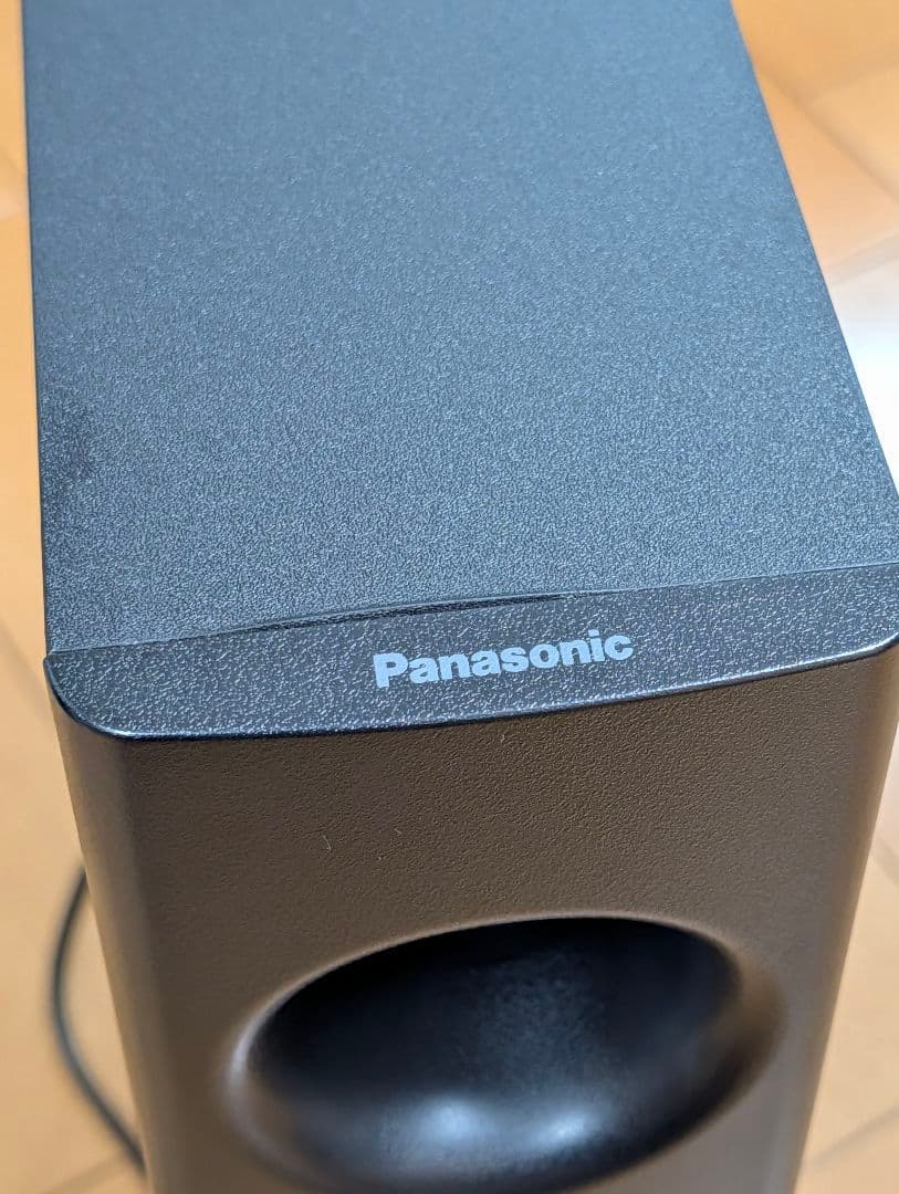パナソニックサウンドバー黒 2.1ch サブウーファー付 SC-HTB250-K