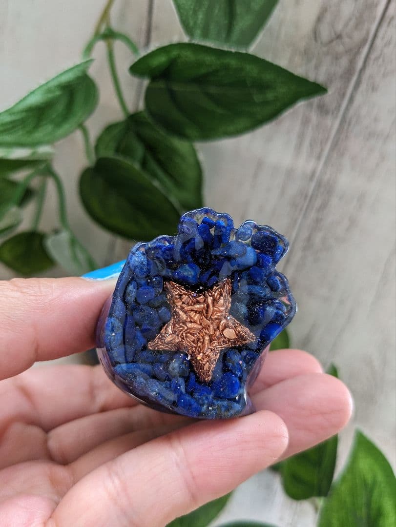 【ダッフィー】ペリドットの人魚ちゃん形オルゴナイト☆他１点