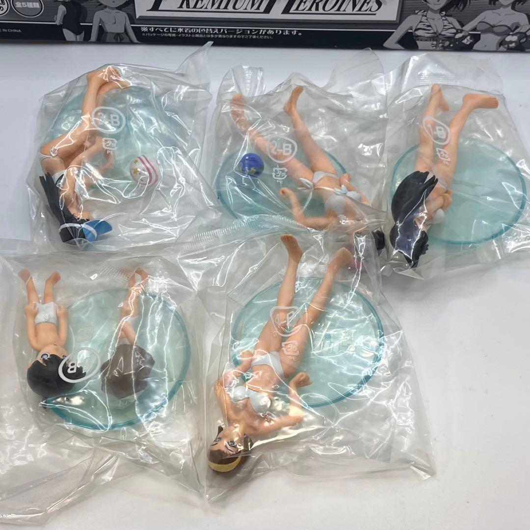 【全コンプ】名探偵コナン プレミアム ヒロインズ 水着 フィギュア　10種　希少