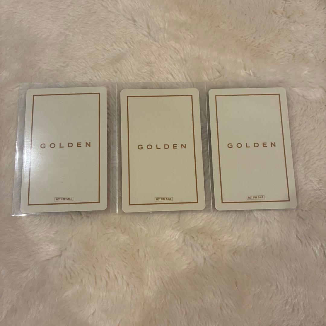 BTS ジョングク　GOLDEN ユニバーサル　ラキドロ　トレカ