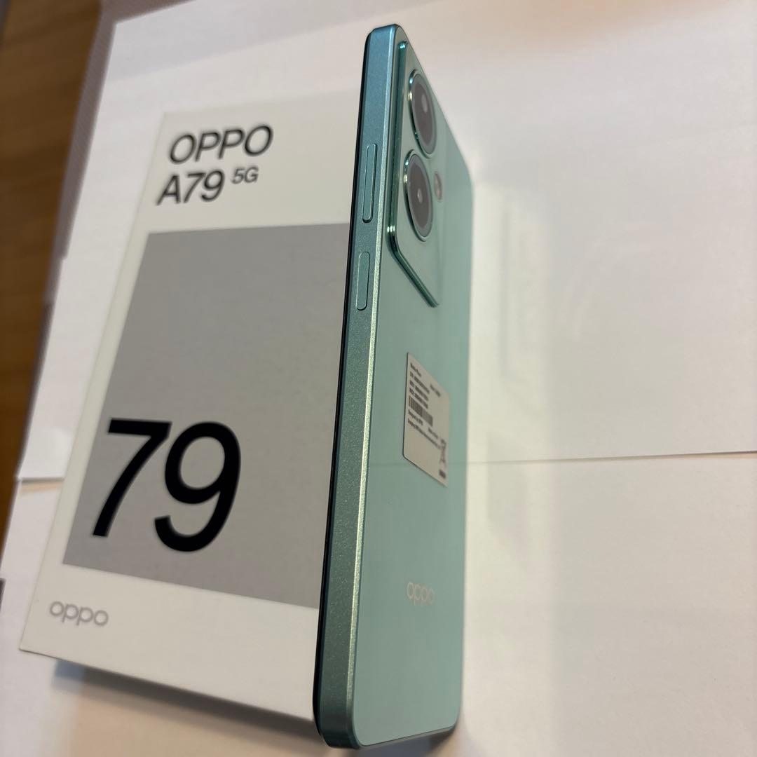 OPPO A79 5G グリーン SIMフリー 美品