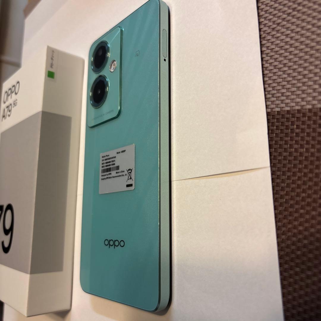 OPPO A79 5G グリーン SIMフリー 美品