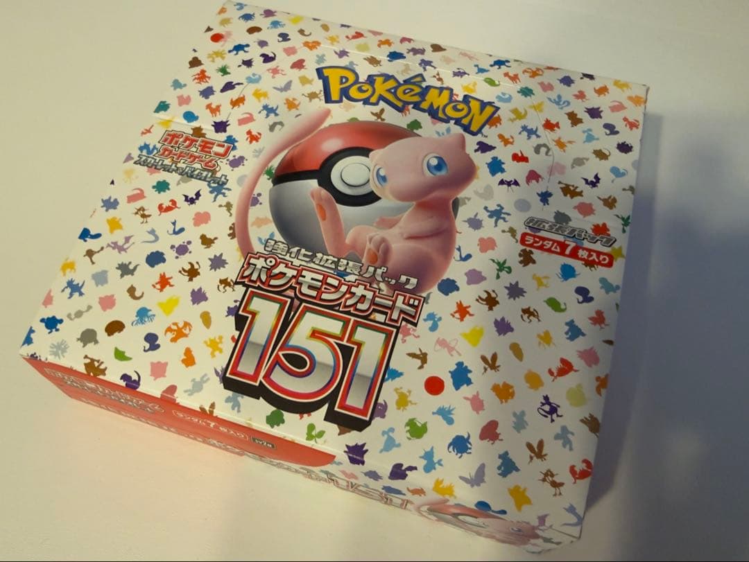 ポケモンカード151 未開封BOX(シュリンクなし)