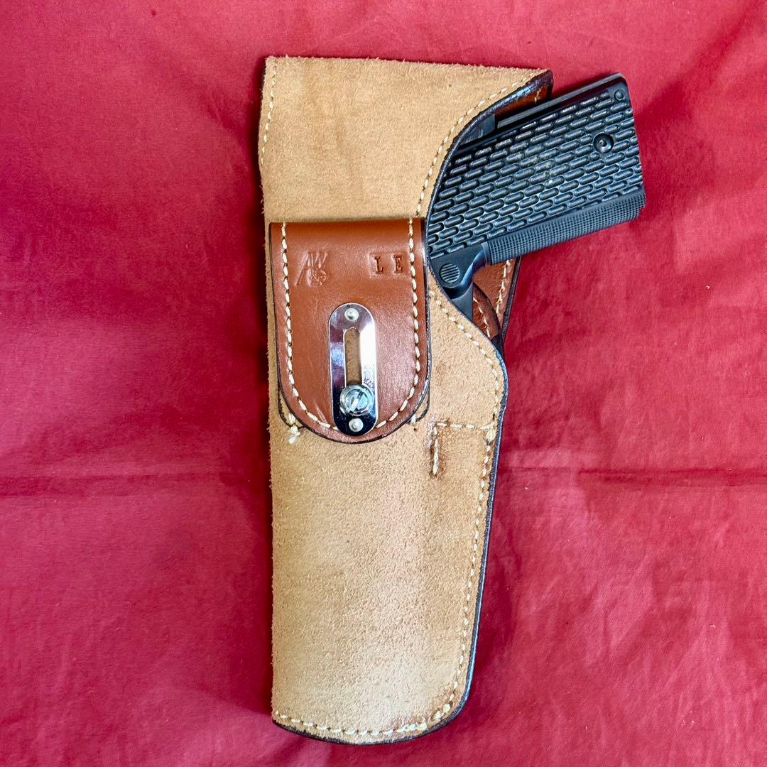 アローイント AW 八幡商事 スエードレザー ヒップホルスター ミリタリー・LE