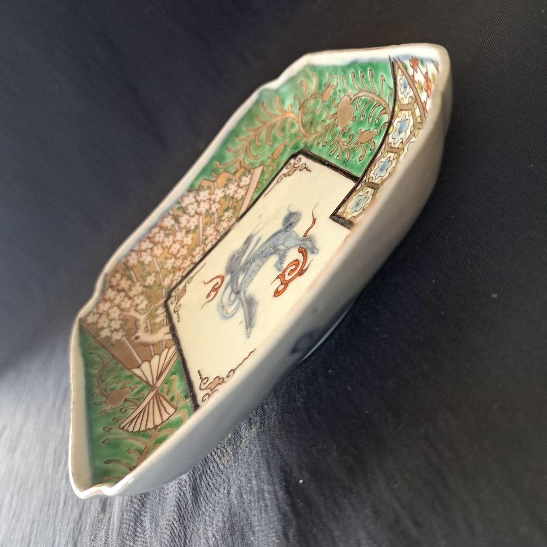 「ご成約者」です。 ご注意ください。「古伊万里色絵皿の競演！」 皿4客セッ