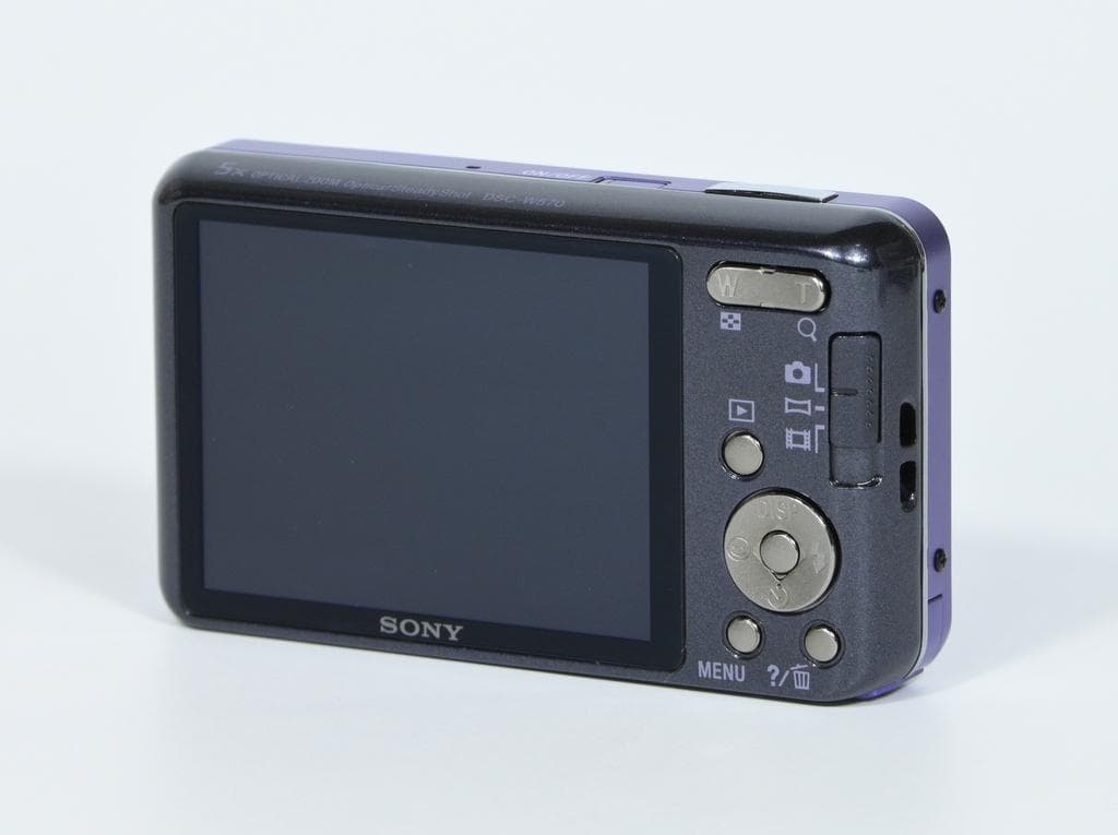 【美品】 ソニー　SONY Cyber-Shot DSC-W570 バイオレット