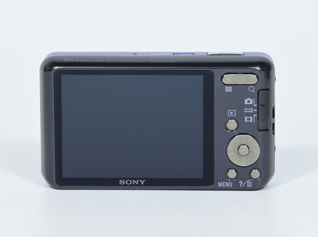 【美品】 ソニー　SONY Cyber-Shot DSC-W570 バイオレット