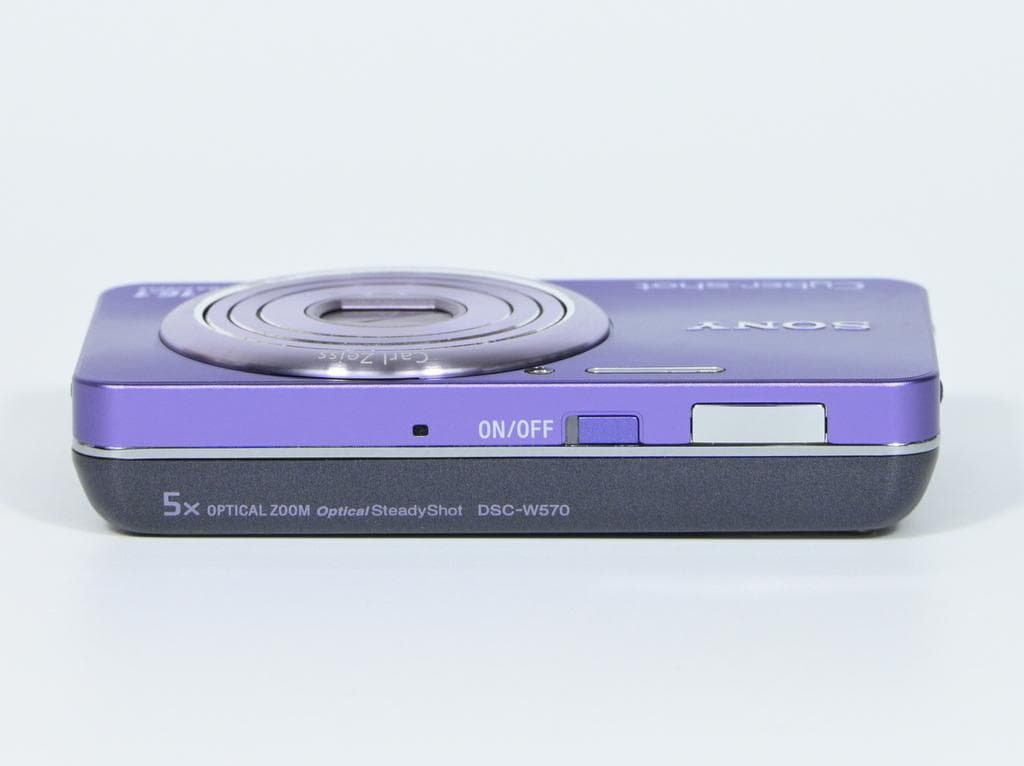 【美品】 ソニー　SONY Cyber-Shot DSC-W570 バイオレット