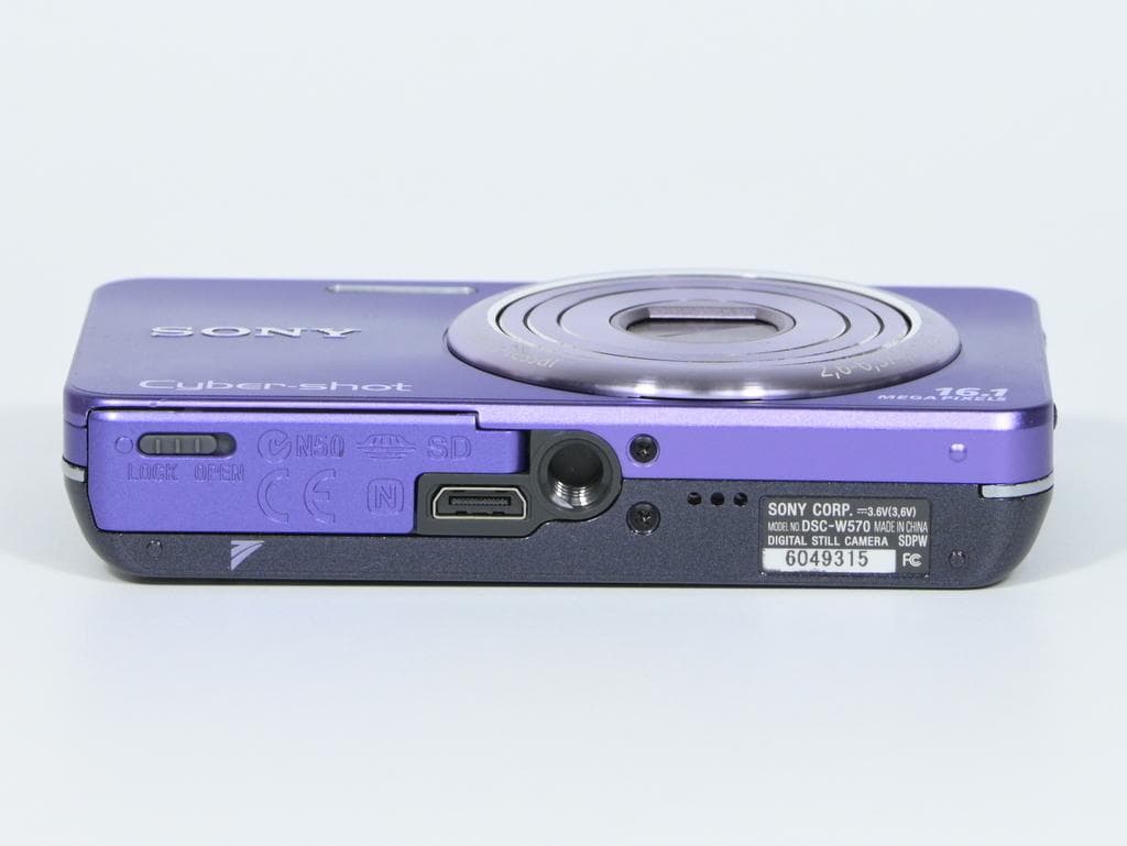 【美品】 ソニー　SONY Cyber-Shot DSC-W570 バイオレット