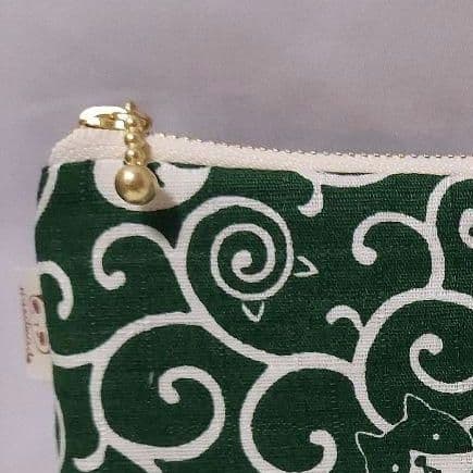 マチポーチ 唐草猫