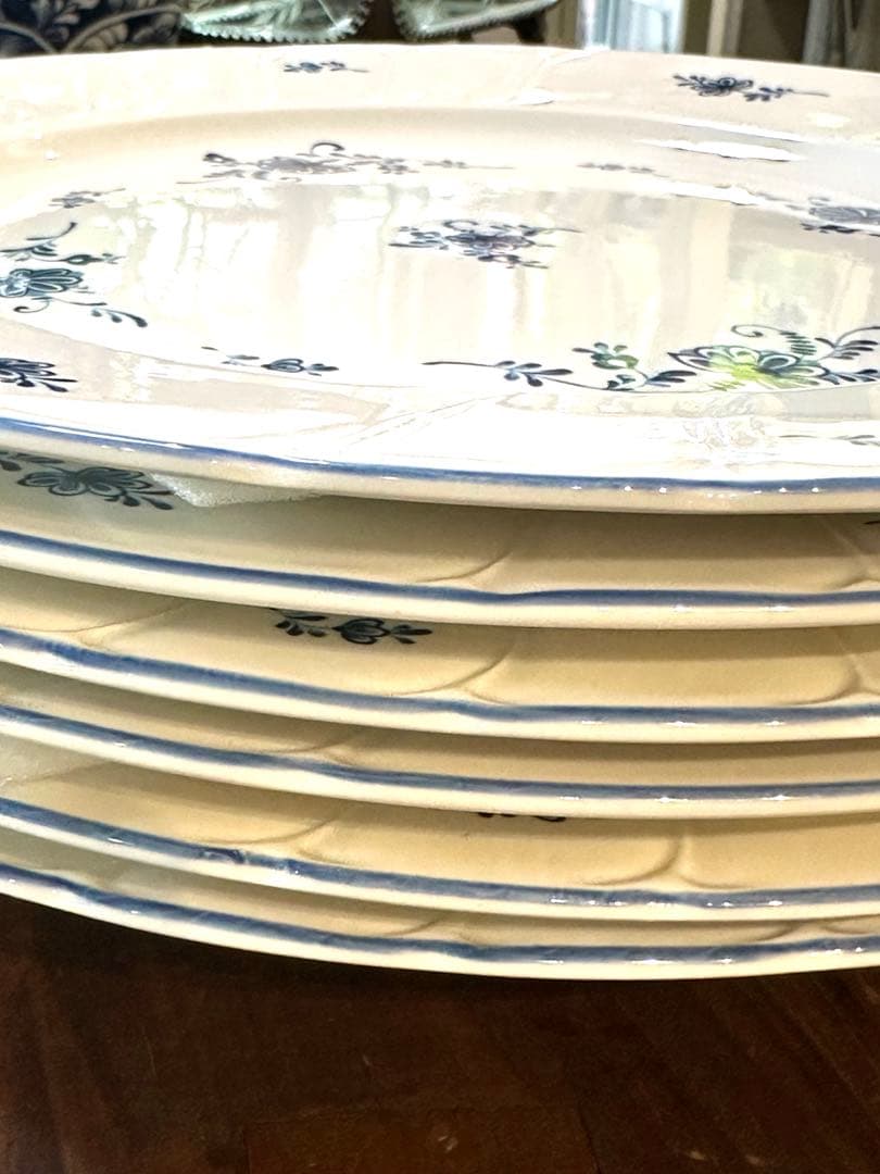 未使用　ノリタケ　クラフトーン　 27センチプレート６枚セット