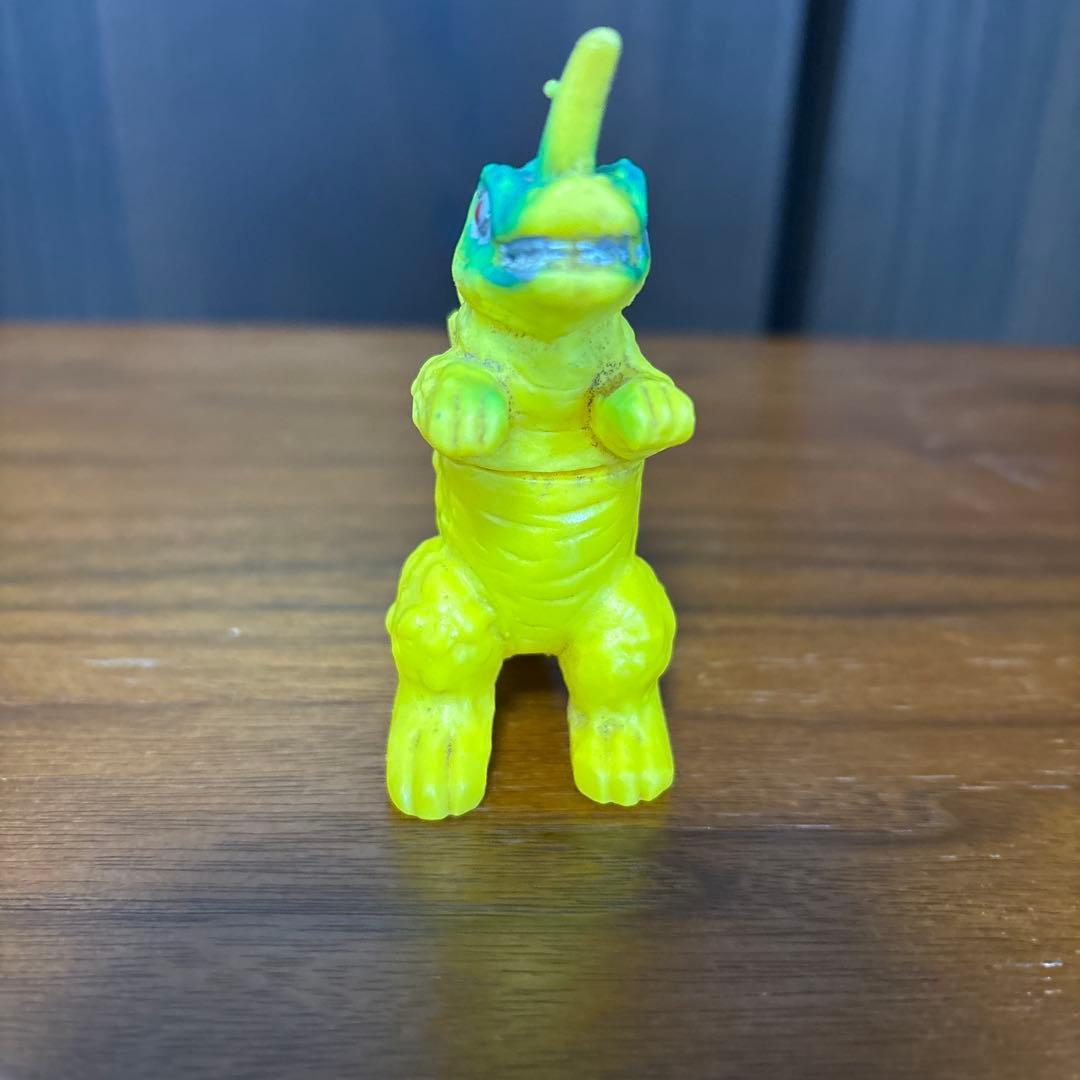 えんぴつ怪獣　怪獣パチ　無版権　ブルマァク マルサン　ポピー　パチソフビ