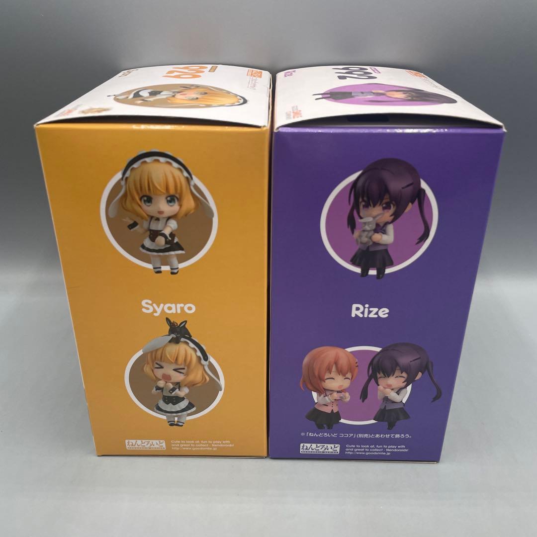 2点セット ねんどろいど ご注文はうさぎですか?? リゼ シャロ(特典付き)