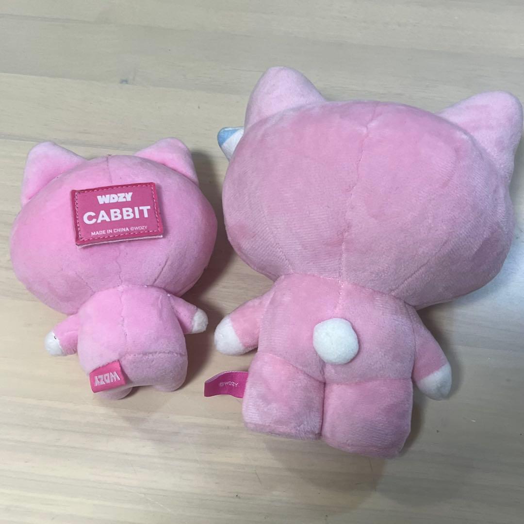 LINEFRIENDSCABBIT ぬいぐるみ2体 ITZY ユナ バラ売り可能