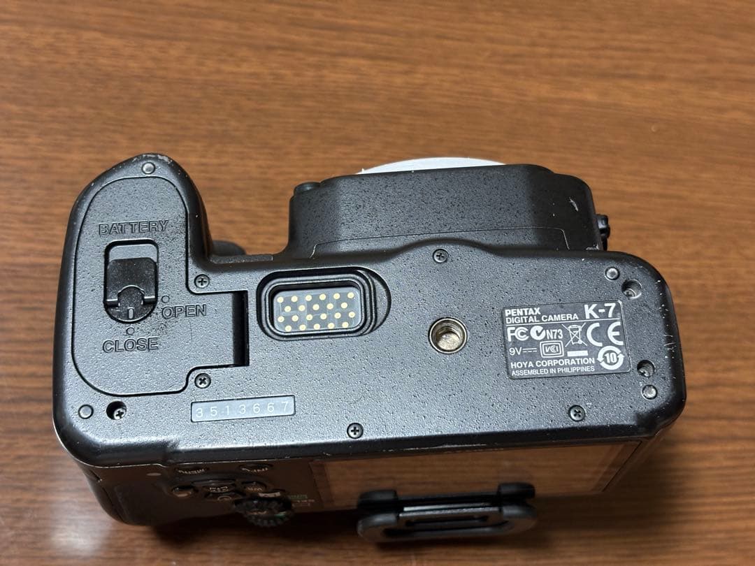 PENTAX K-7 レンズキット動作確認済み やや傷あり ショット数12299
