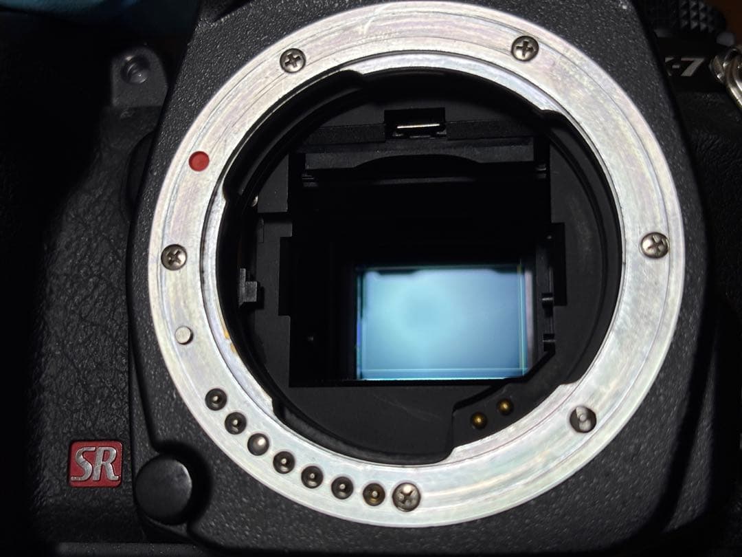 PENTAX K-7 レンズキット動作確認済み やや傷あり ショット数12299