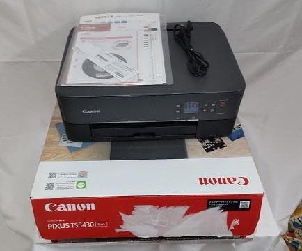 Canon PIXUS TS5430 ブラック 動作確認済