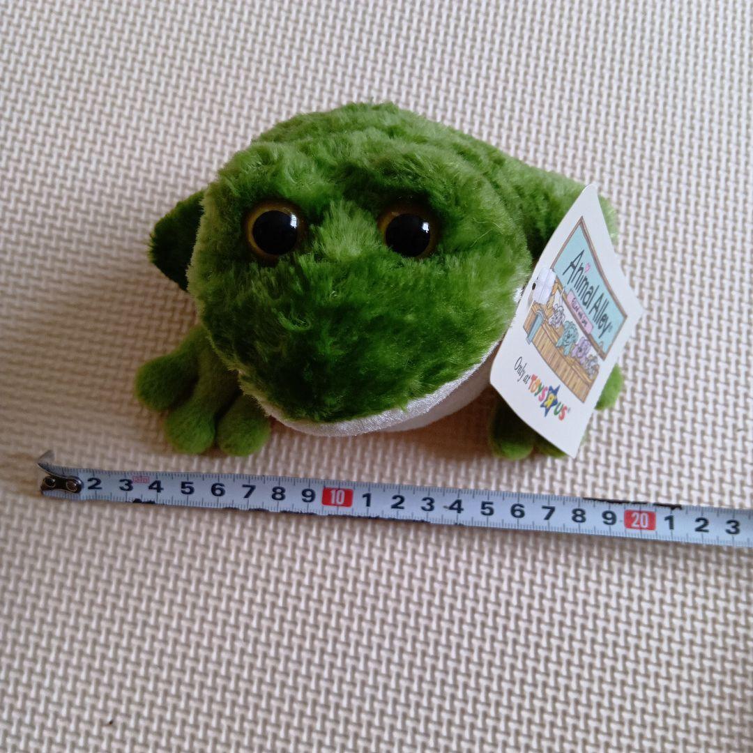 レア　希少　新品　トイザらス　蛙のぬいぐるみ　Animal Alley カエル