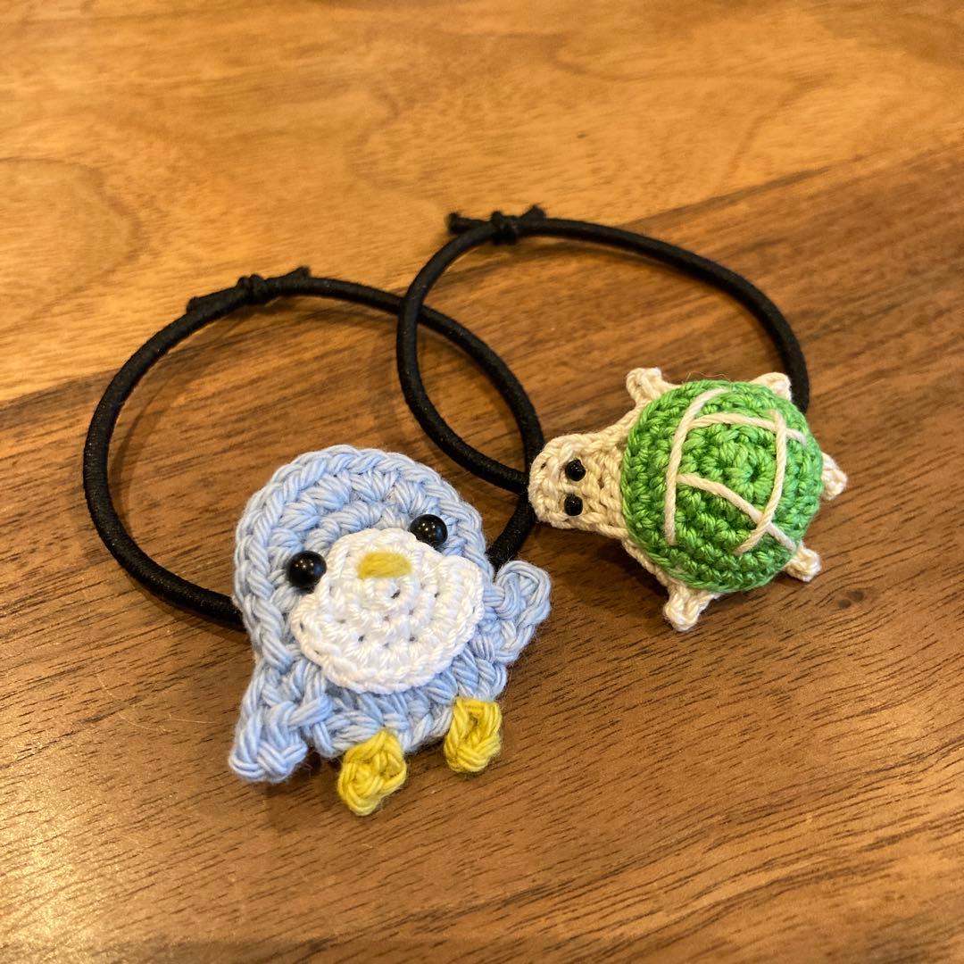 ぴっぴ様ご確認用☆ハンドメイド　ヘアゴム