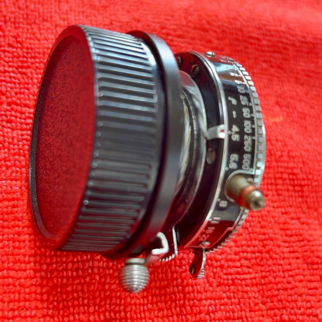 Hexar 75mm F4.5 コニカの優秀中判カメラ　銘レンズ❗️の改造レンズ