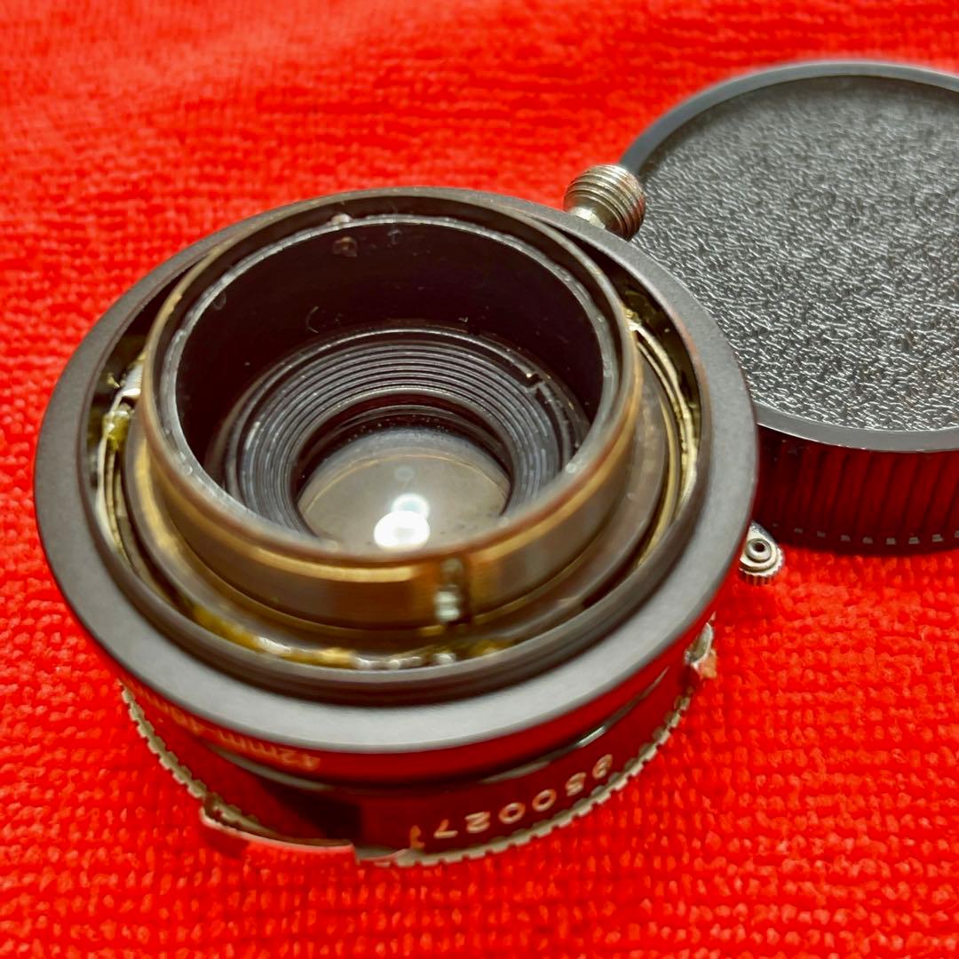 Hexar 75mm F4.5 コニカの優秀中判カメラ　銘レンズ❗️の改造レンズ